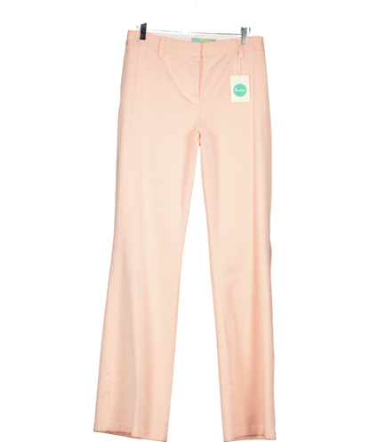 Boden Pink Mina Linen Trouser Long UK 18