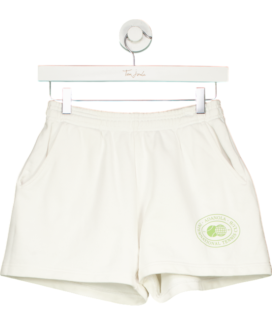 Adanola White Vacation Sweat Shorts - International Tennis UK XS