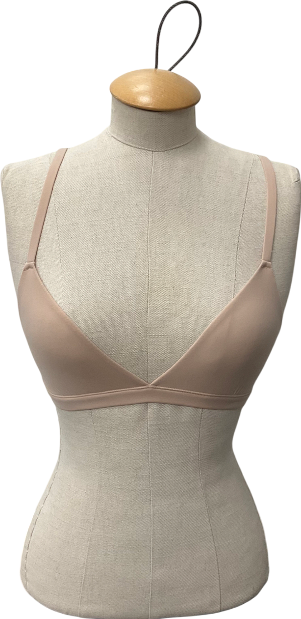 SKIMS Beige Fits Everybody Triangle Bralette - Clay UK S