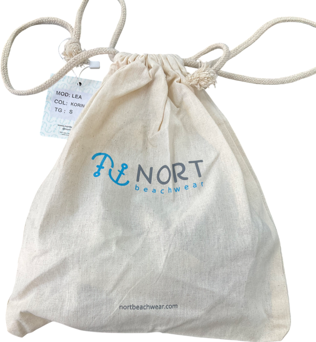 Nort beachwear Brown Lea Bikini UK S