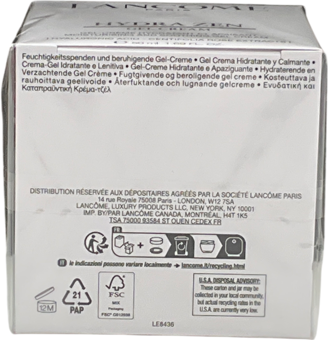 Lancome Hydra Zen Gel Cream 50ml