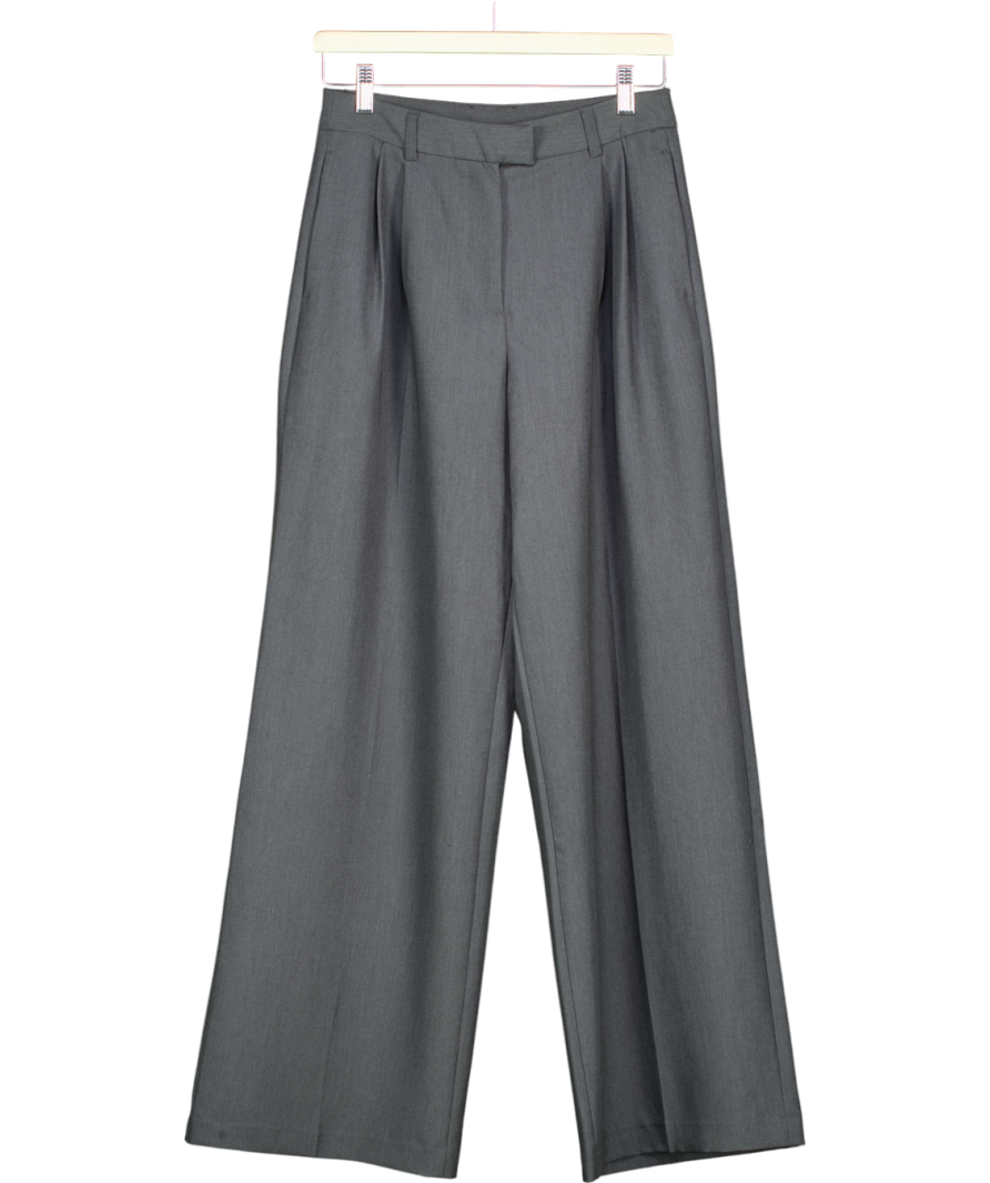 Urbanic Grey Wide Leg Trousers UK 8