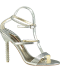 Sophia Webster Metallic Rosalind Crystal Sandal UK 7 EU 40 👠