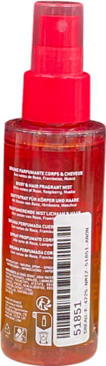 Nuxe Happy In Pink Body And Hair Fragrant Mist Happy In Pink 100ml