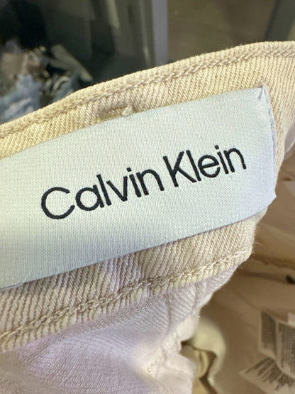 Calvin Klein Beige Skinny Jeans UK W30