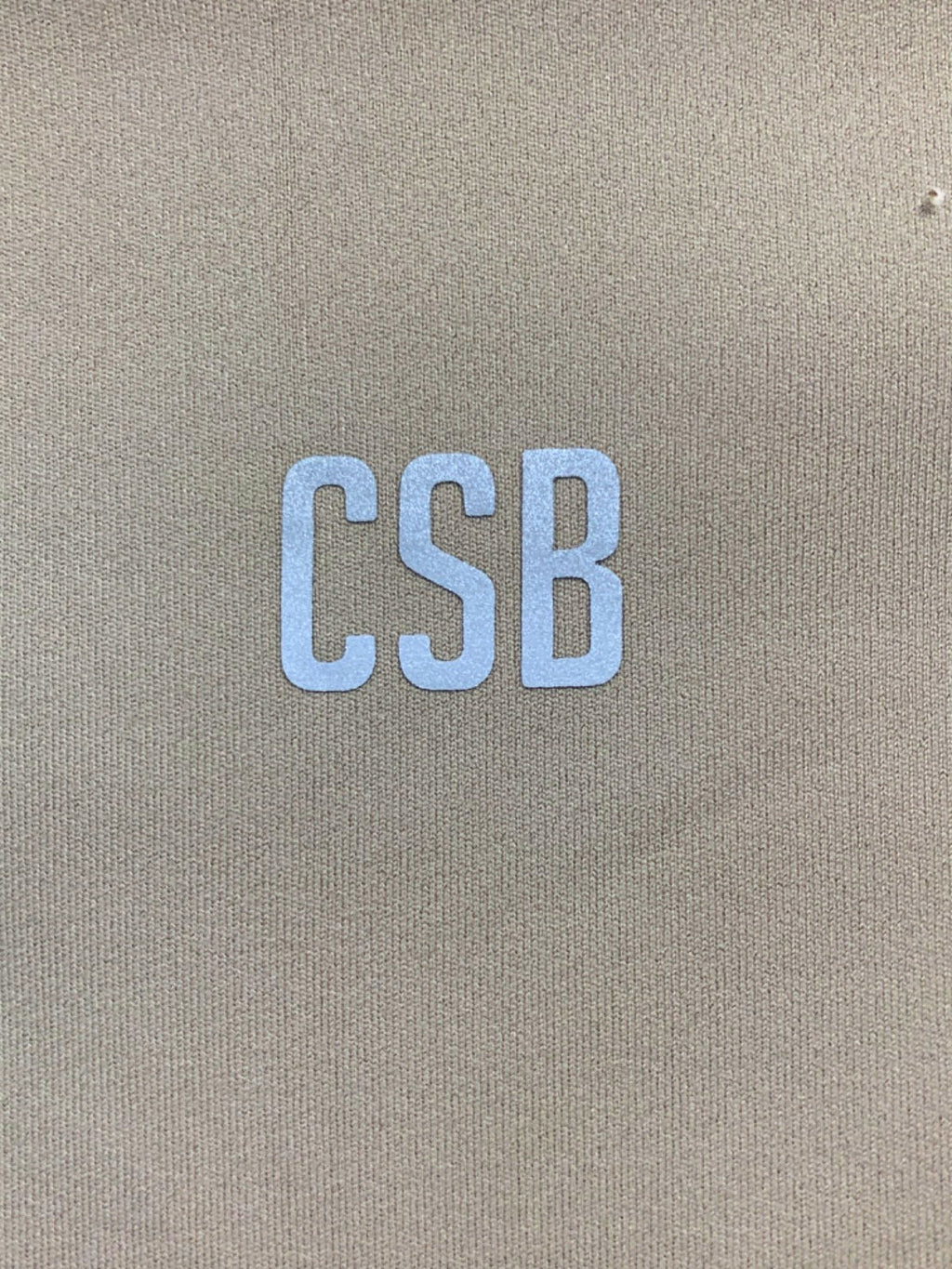 CSB Beige Freedom High-Waisted Shorts Medium