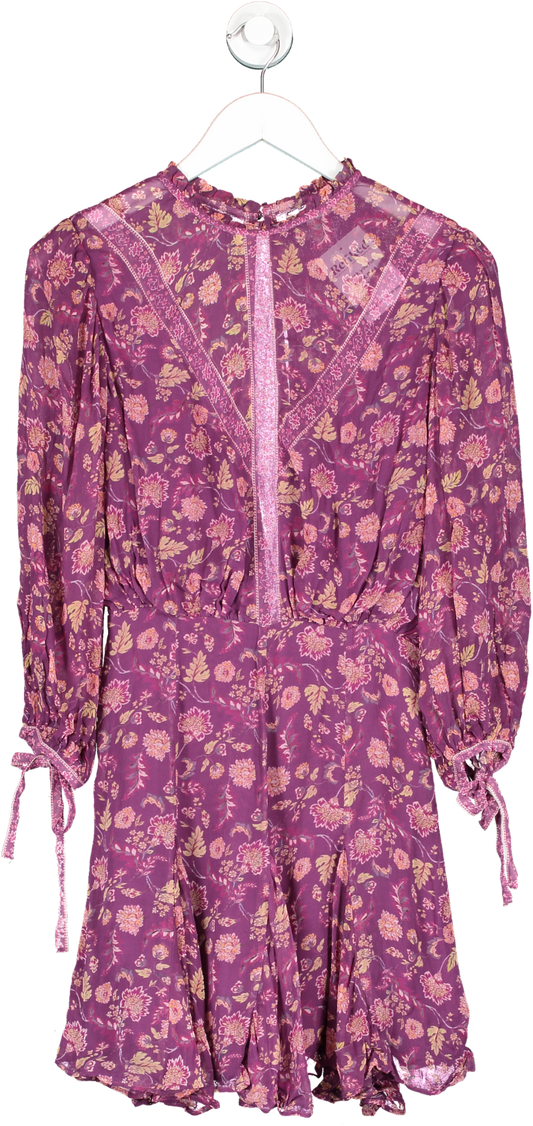 Tularosa Purple Hopper Dress UK XXS