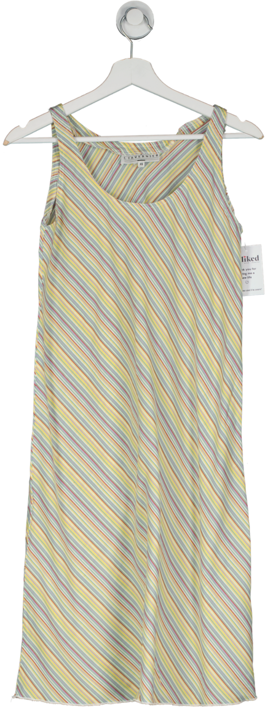 L.Tavernier Multicoloured Striped Cotton Dress UK XS
