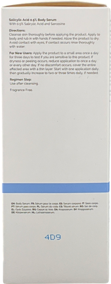 The Ordinary Salicylic Acid 0.5% Body Serum 240ml
