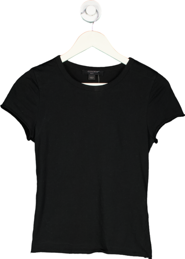 AllSaints Black Bela Tee UK S