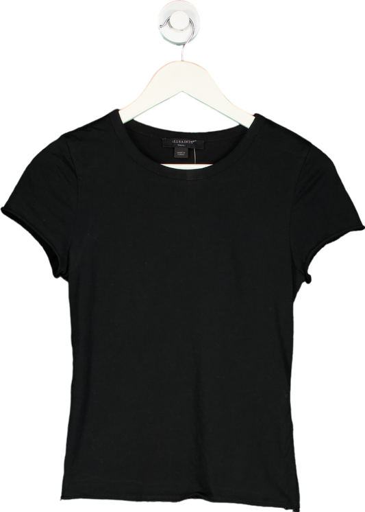 AllSaints Black Bela Tee UK S