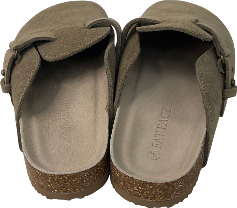 fat face Brown Stone Elsie Outdoor Slippers UK 7 EU 41 👞