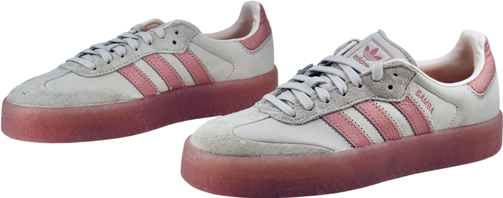 adidas Pink Samba Wonder Quartz Trainers UK 7 EU 40 👠