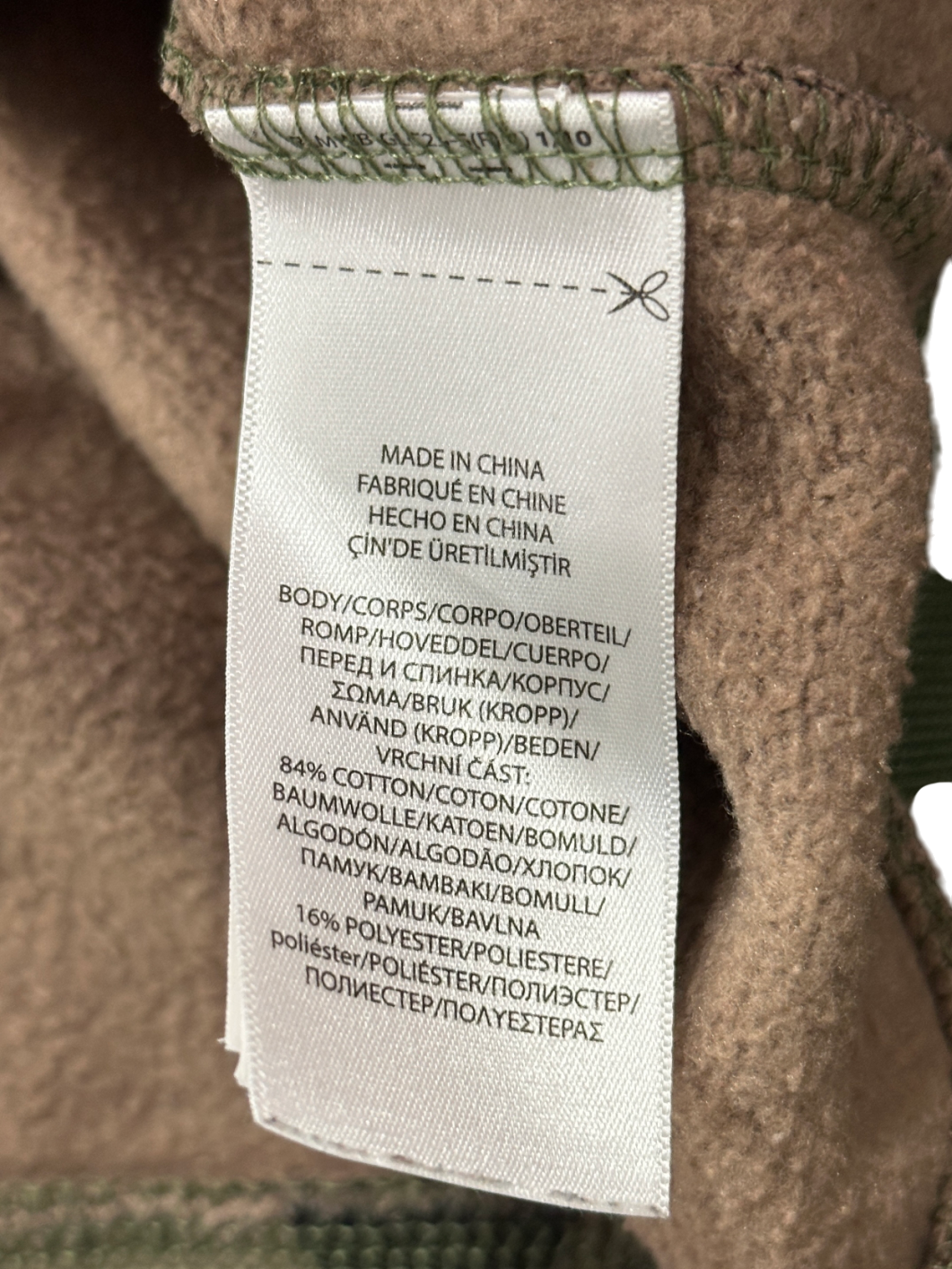 Polo Ralph Lauren Green Vintage Camo Crewneck Jumper 14 Years