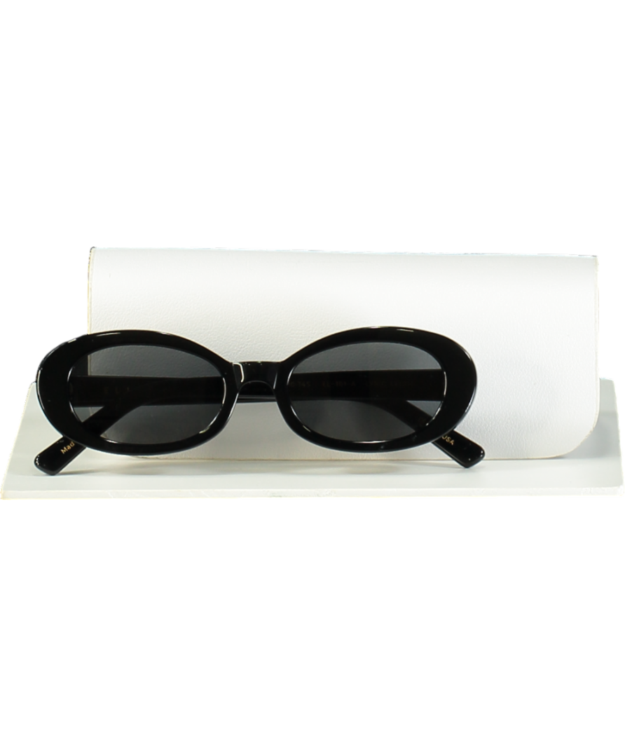 Elisa Johnson Black Lyric Leigh Sunglasses One Size