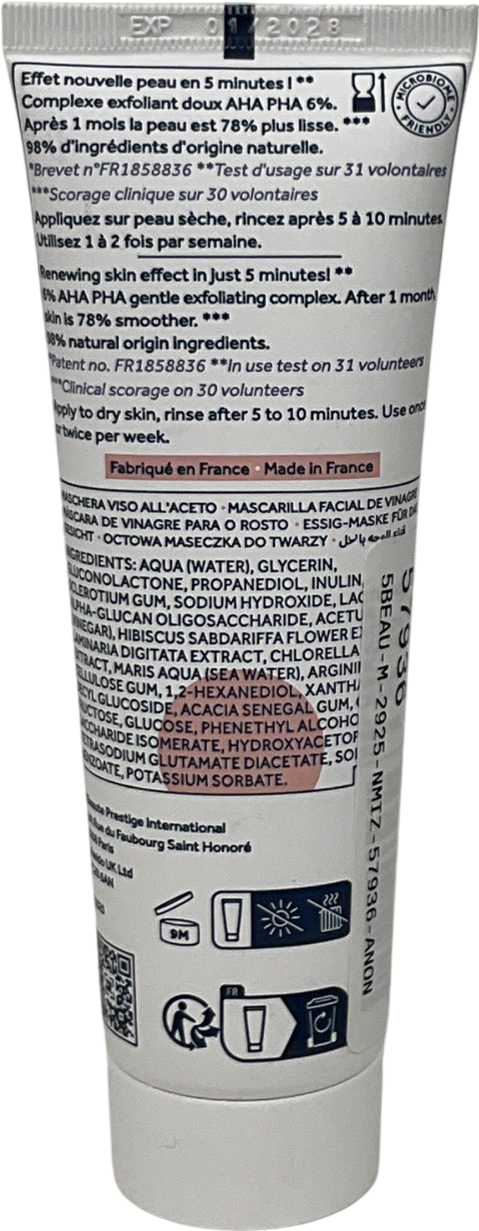 Gallinée Face Vinegar Soft Peel Mask 50ml