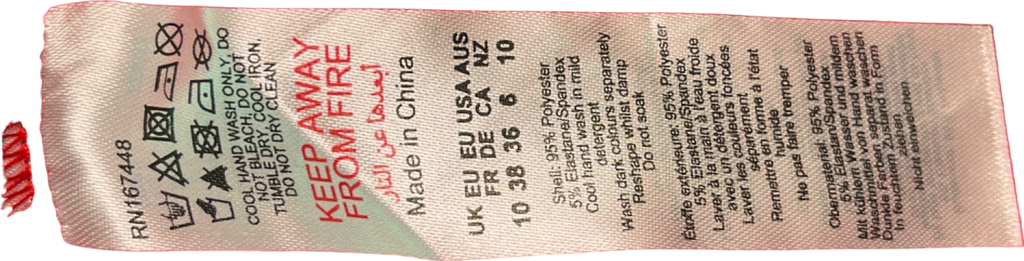 Coast Red Asymmetric Ruffle Dress UK 10