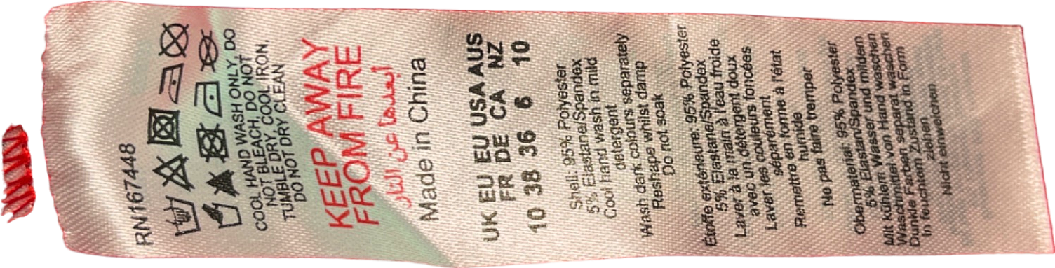 Coast Red Asymmetric Ruffle Dress UK 10