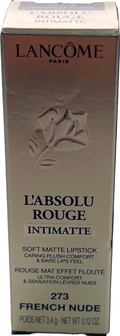 Lancôme L'Absolu Rouge Intimatte Lipstick French Nude 3.4g