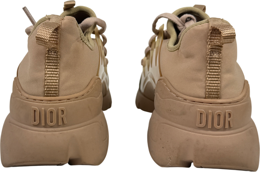 Dior D-connect Sneaker Nude Technical Fabric UK 7 EU 40 👠