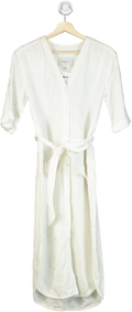 L.K. Bennett White Dr Tricia Dress UK 6