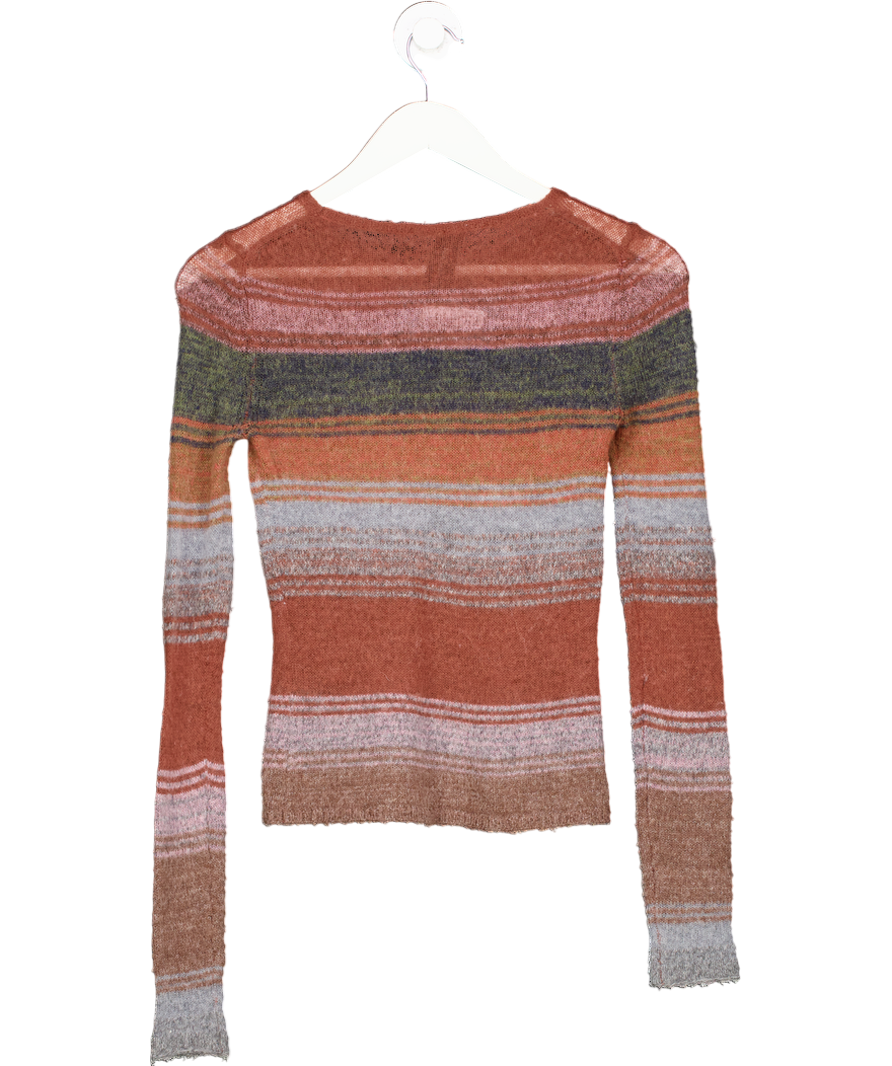 Réalisation Red The Moon In Dune Stripe Top UK XS