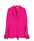 Michael Kors Pink Feather Mensy Blazer UK 6