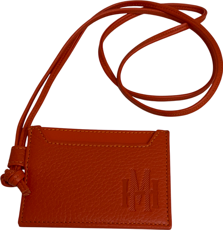 homies Marbella Neck Hanging Card Holder Orange One Size