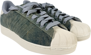 ADIDAS Blue Superstar Ii Trainers UK 10 EU 44