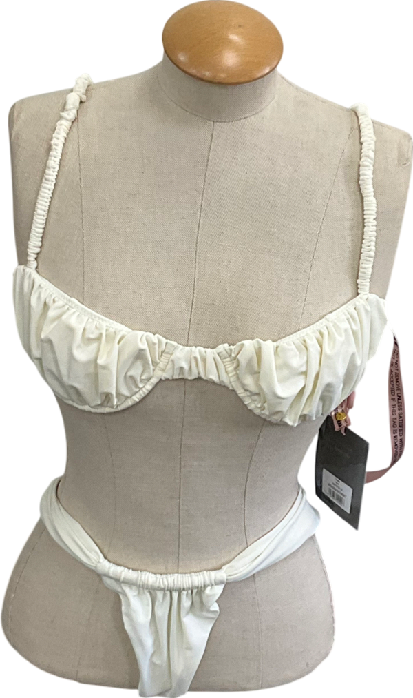 House of CB Cream Cassis Bikini UK S