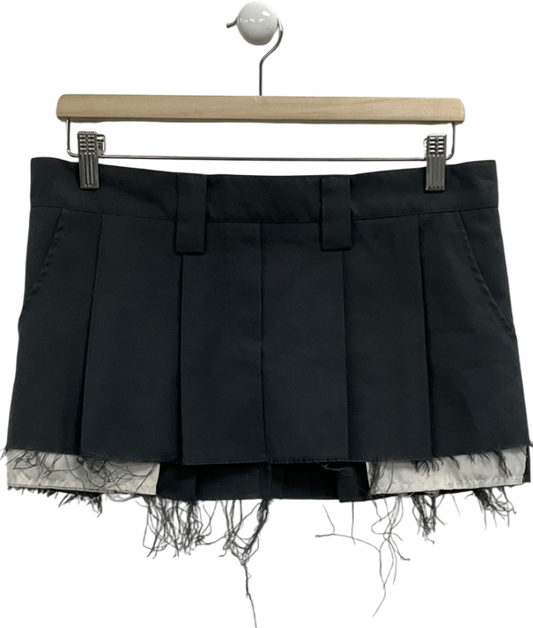 Gateless Grey Out Pocket Mini Skirt UK M