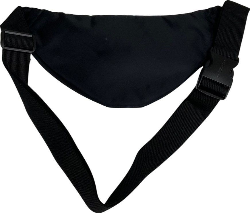 second left Black Side Bag One Size