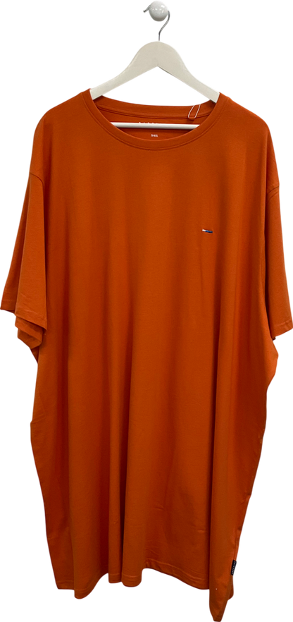 Badrhino Orange Big & Tall Core T Shirt UK XXXL