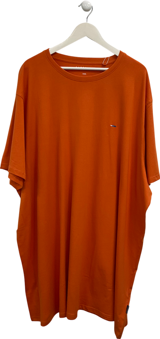 Badrhino Orange Big & Tall Core T Shirt UK XXXL