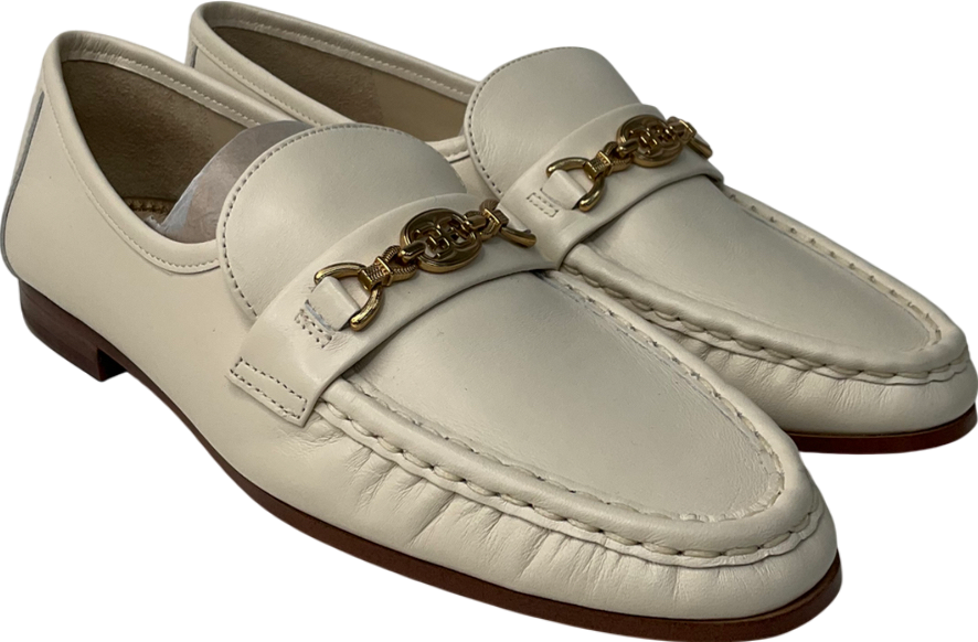 Sam Edelman Cream Lucca Bit Loafer US7.5 UK 5