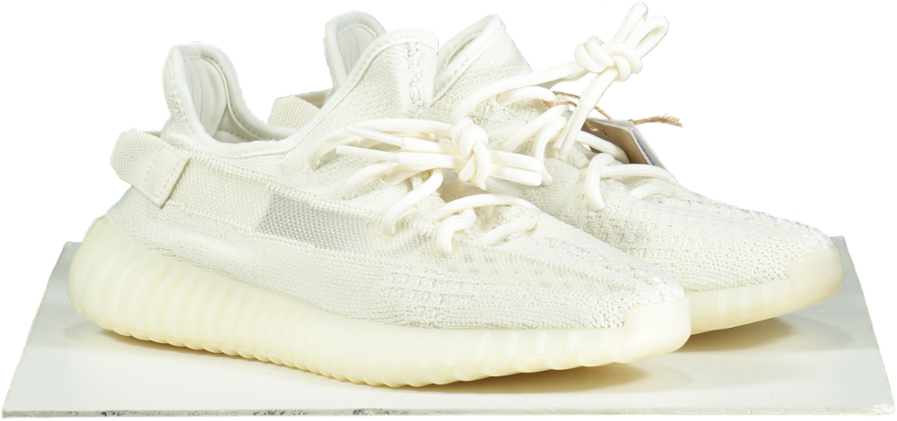 Adidas Cream White Yeezy Boost 350 V2 UK 7