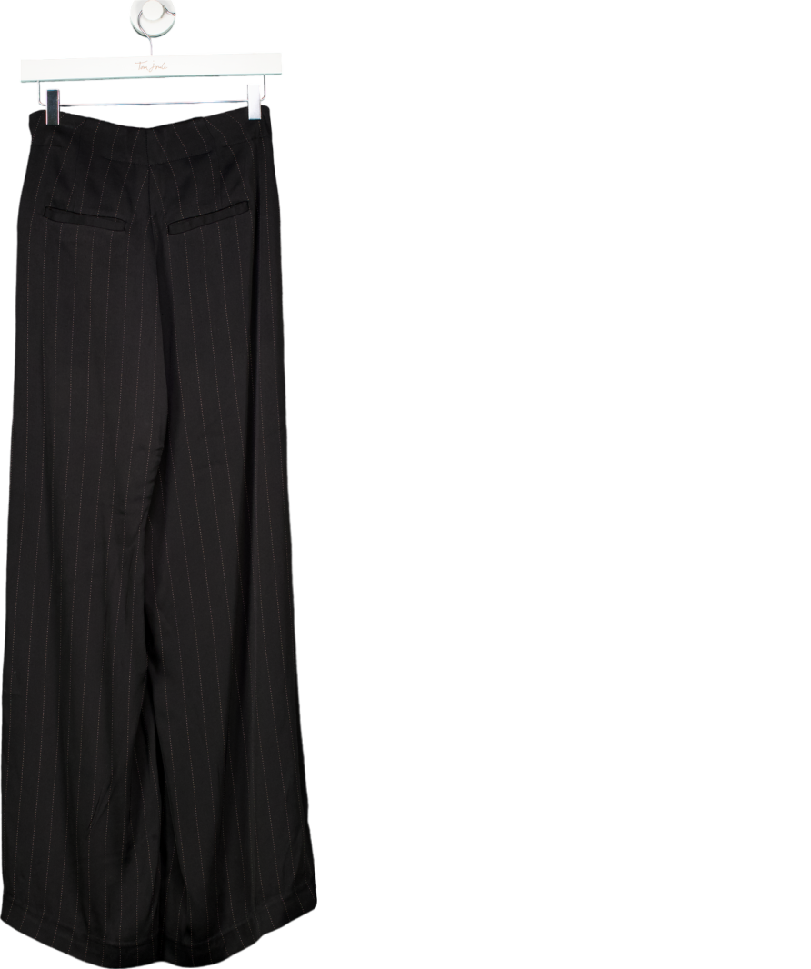 Divine Heritage Black High Waist Stripe Trouser UK XS