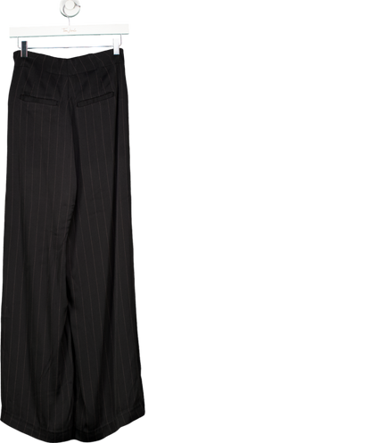 Divine Heritage Black High Waist Stripe Trouser UK XS