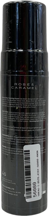 Rose & caramel Velvety - Olive Tanning Foam 200ml