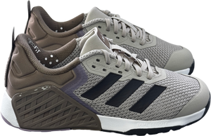 ADIDAS Beige Dropset 3 Running Shoes, Wonalu/grey UK 5 EU 38
