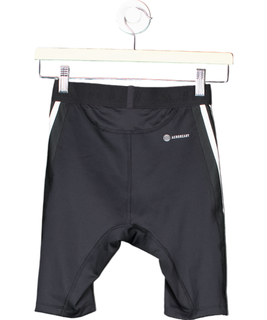 adidas Black Aeroready Three Stripe Shorts UK S