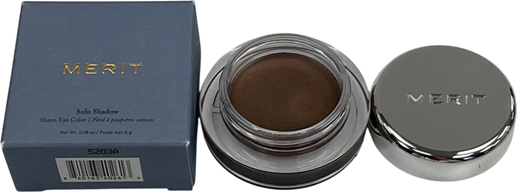 Merit Solo Shadow Cream-to-powder Soft Matte Eyeshadow Sartorial 5g