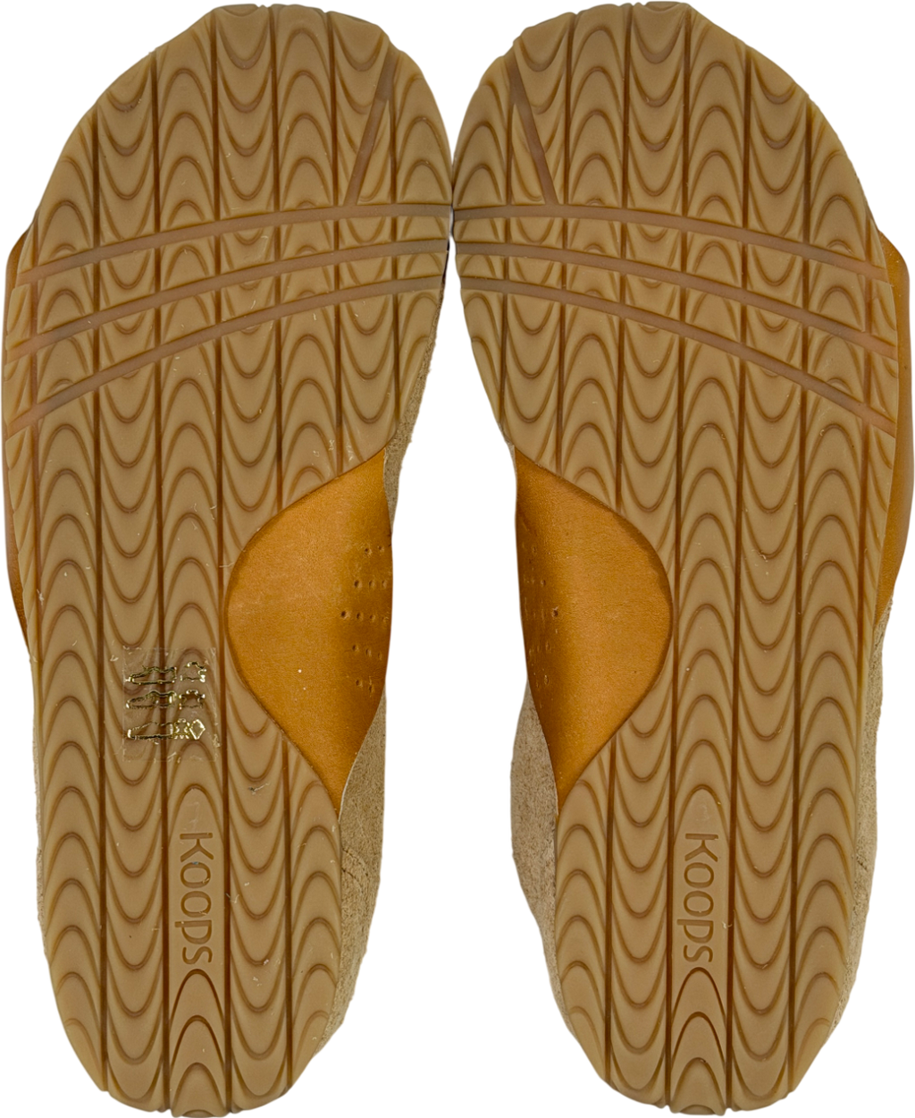 Koops Brown Zen Barefoot Suede Sneaker UK 4 EU 37 👠