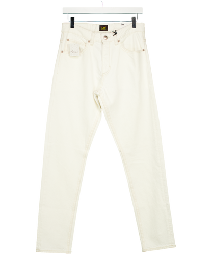 Lee White Rider Slim Straight Jeans W28