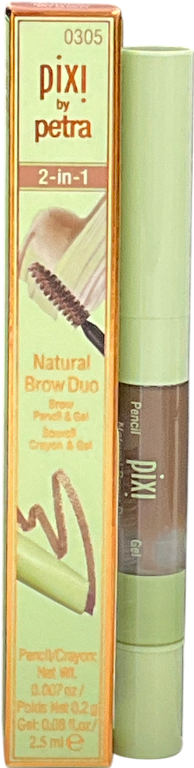 Pixi Natural Brow Duo Natural Brown 2.5ml