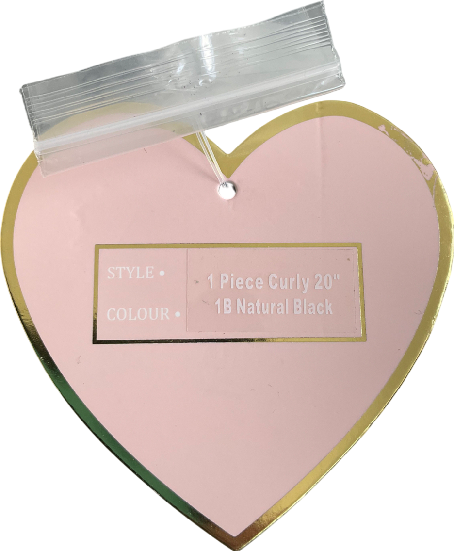 Lulla Bellz Curly 20” Hair Extension In Natural Black One Size