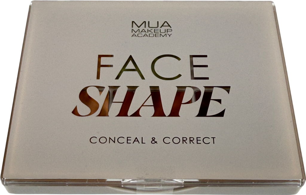 MUA Face Shape Palette, Conceal & Correct, 6 Cream Shades | Cream Colour Correcting Palette Targets Redness & Dark Circles, With Vitamin E For Face, Eyes & Cheeks, Vegan & Cruelty Free 18g