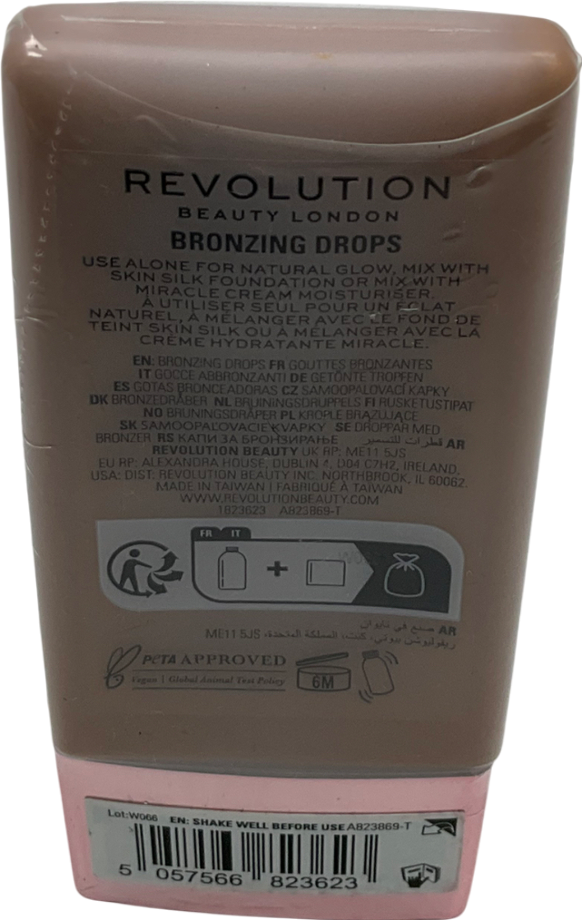 Revolution Bright Light Bronzing Drops Scorched Light/med 23ml