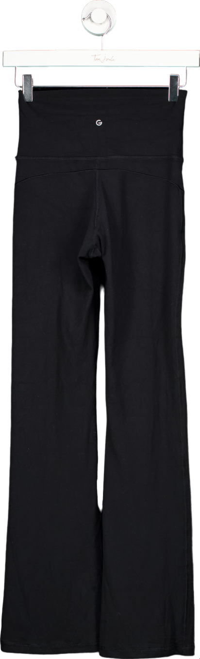 Shein Black FeatherFit  High-Waisted Trousers UK XS