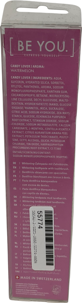 Curaprox Gentle Whitening Toothpaste And Brush Set Watermelon 90ml